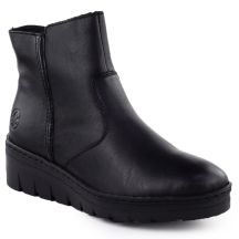 Rieker Stivali leather wedge ankle Rieker