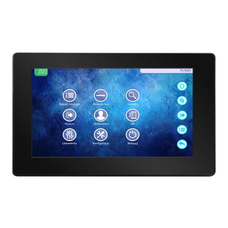 PulsON Alarm Touch BUS 7" - BL