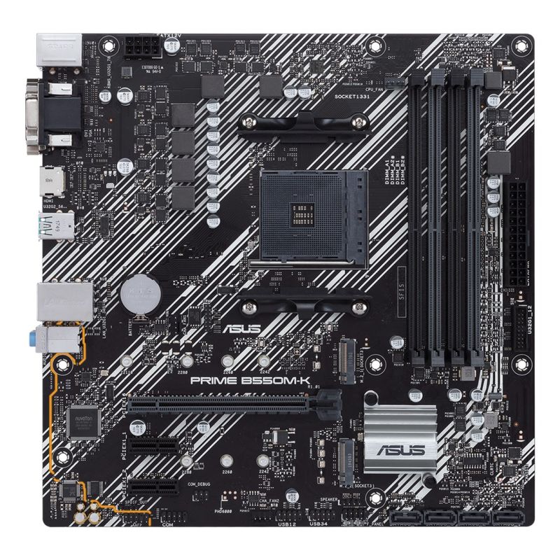 ASUS PRIME B550M-K AMD B550 Socket AM4 micro ATX