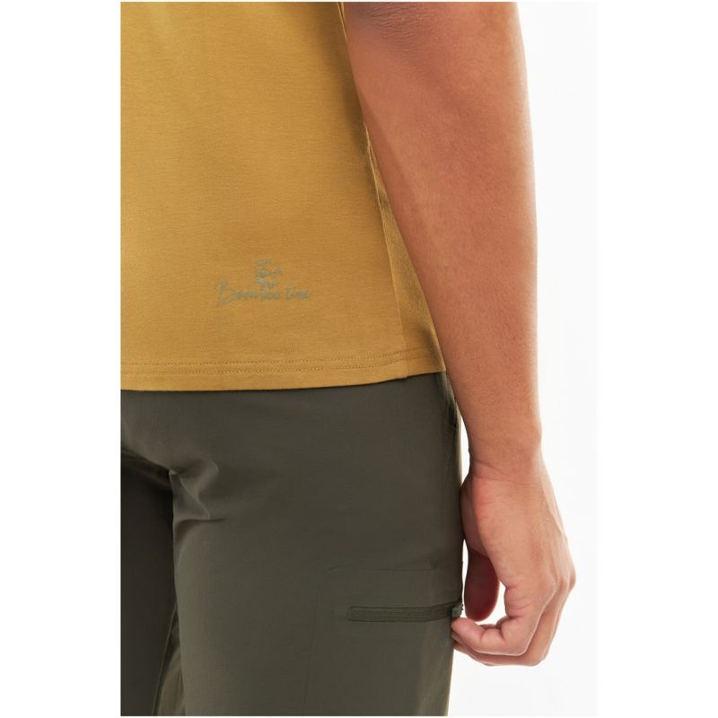 VIKING Harvi Man Bamboo brown men's T-shirt L