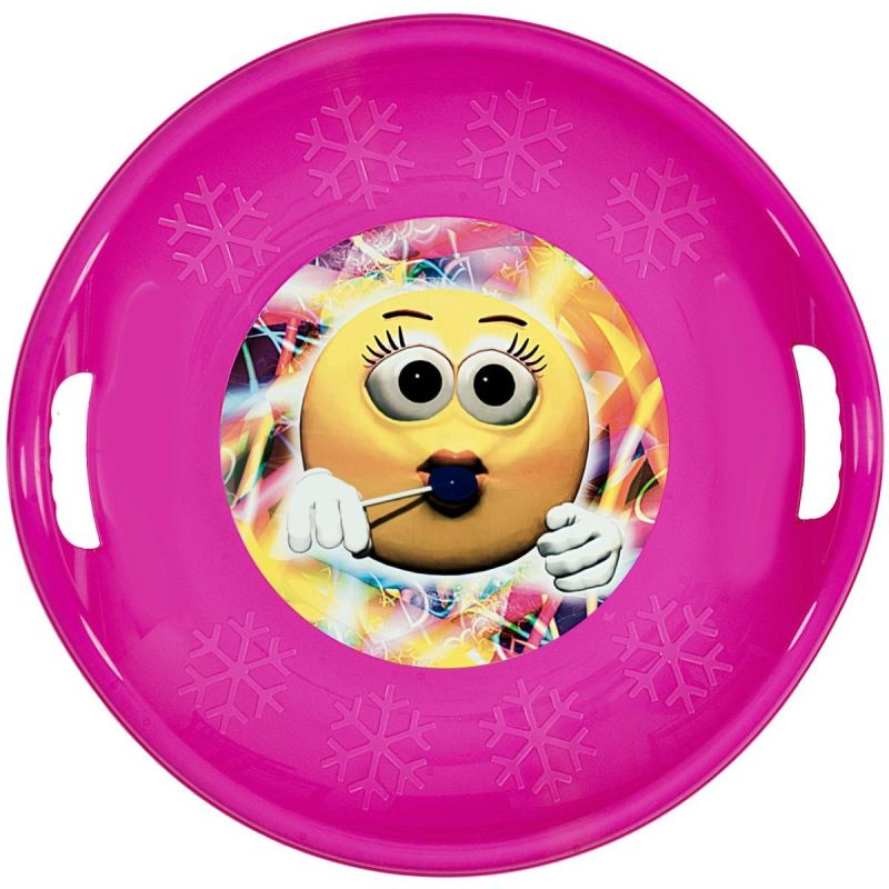 PINK PROFILED UFO SNOW SAUCER R.M