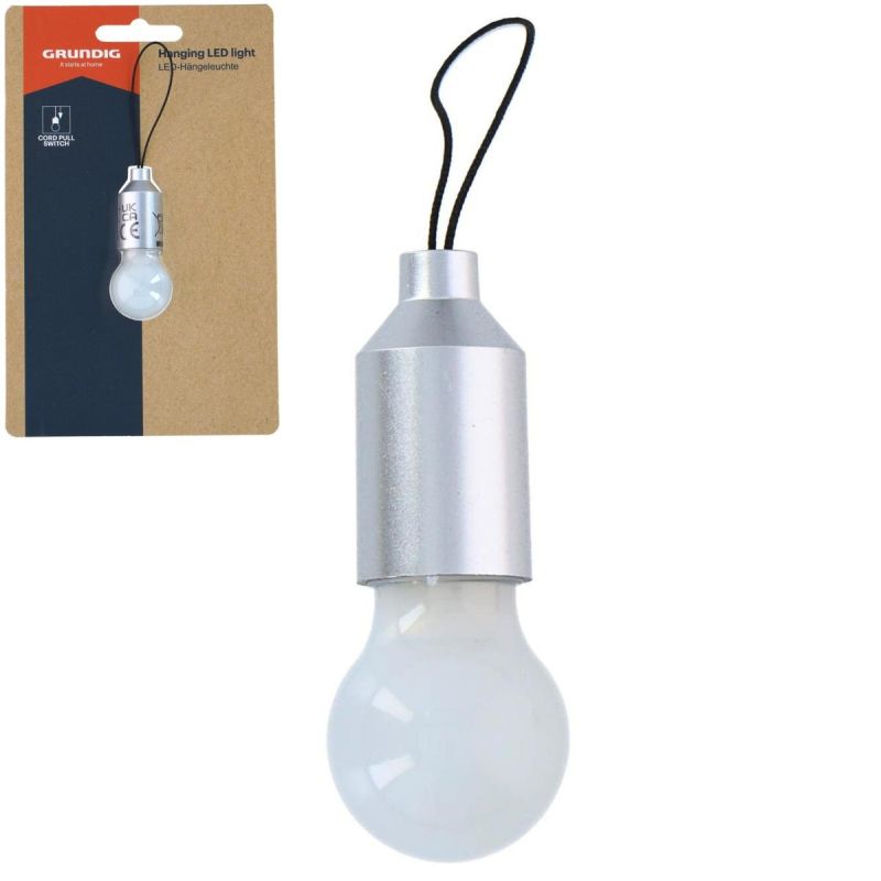 GRUNDIG LED TOURIST LAMP - SILVER