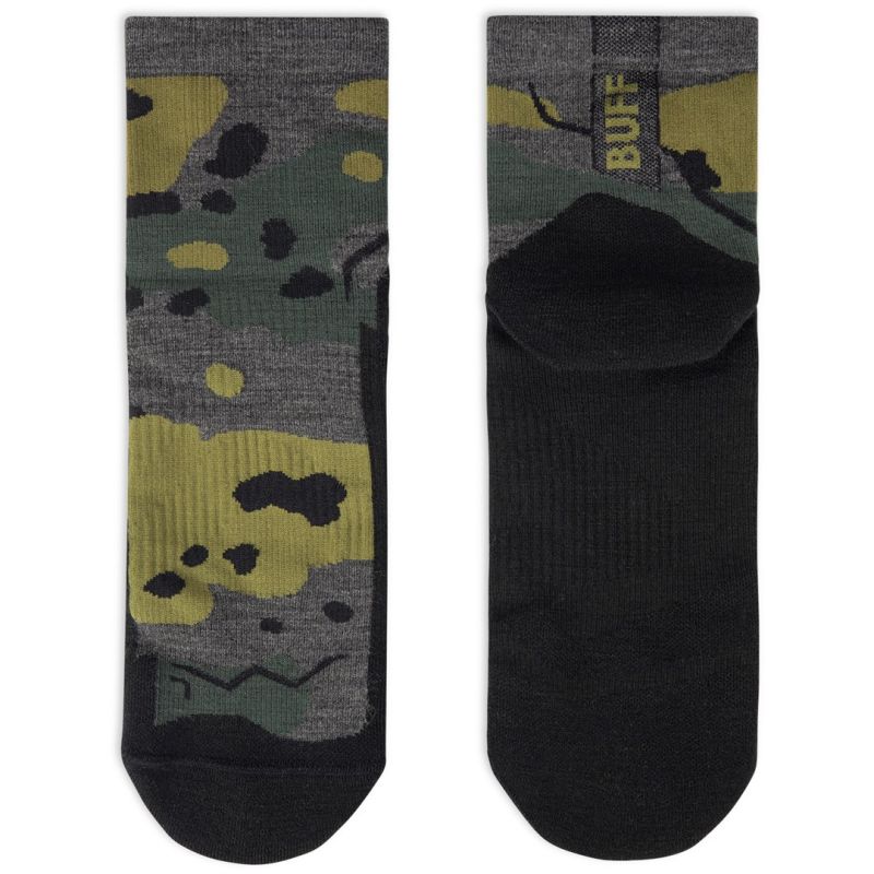 Buff MERINO LIGHTWEIGHT QUARTER SOCK LWQ2 GRAY S 39/41 socks
