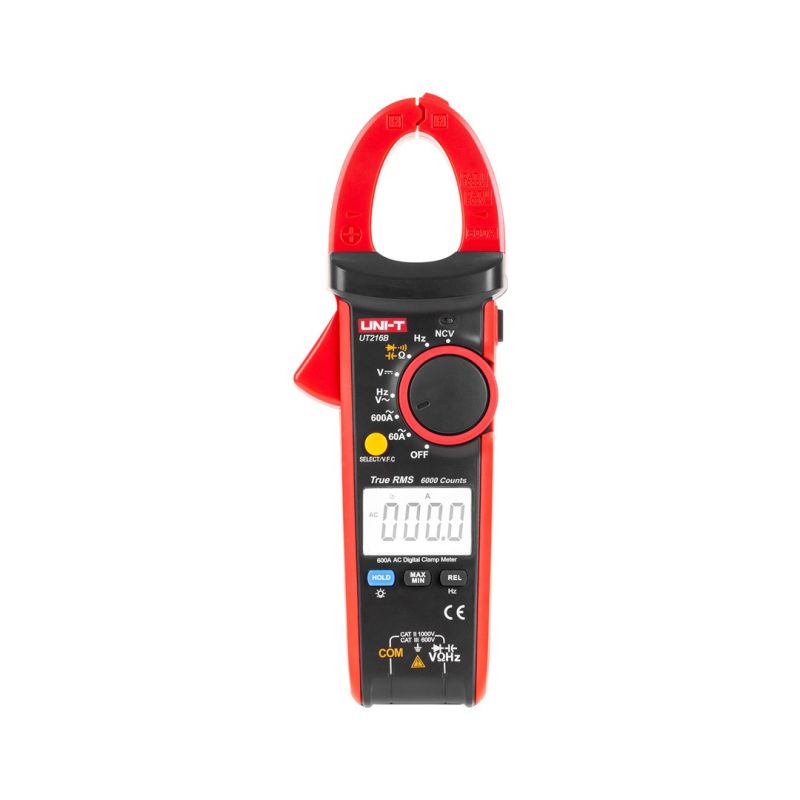 600A TrueRMS Clamp Meter Model UT216B