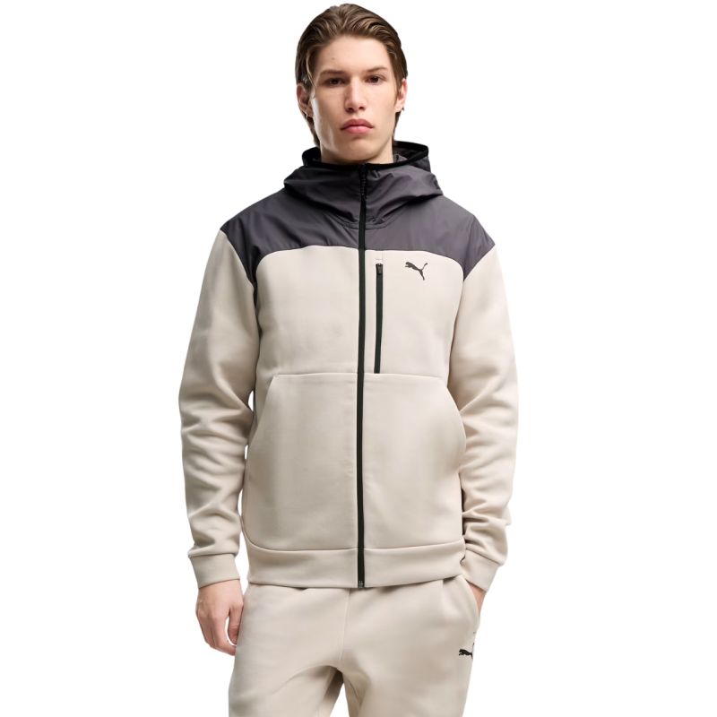 Puma Felpa con cappuccio Tech Material Mix Full-Zip