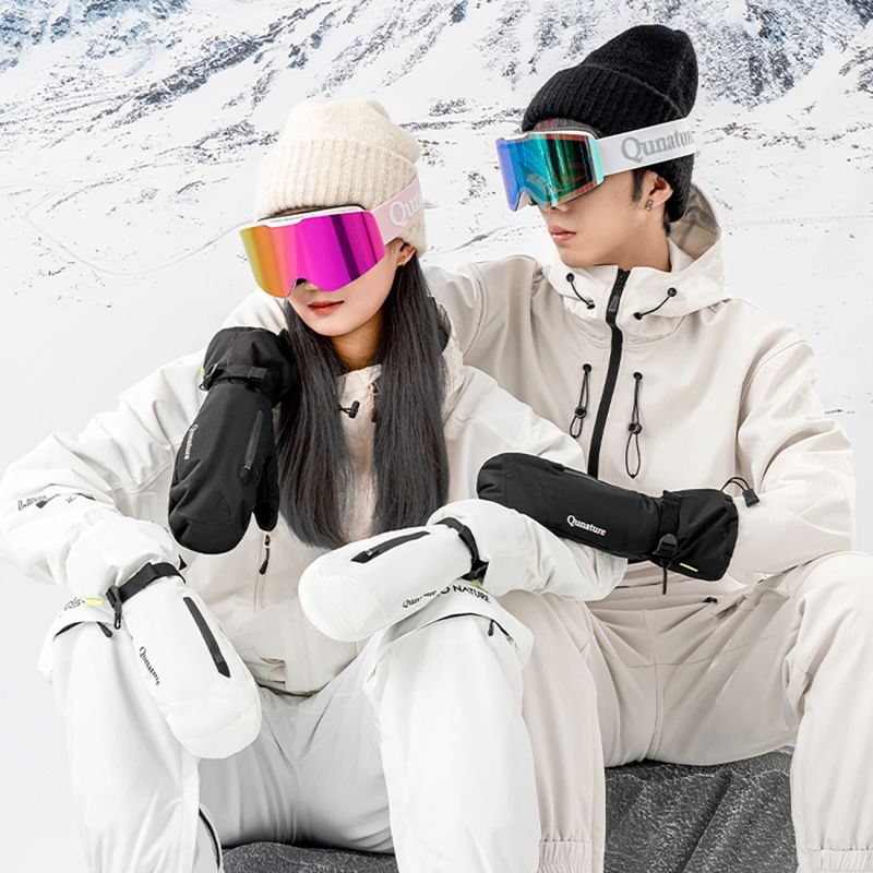 Qunature Full Length Guanti Ski Size