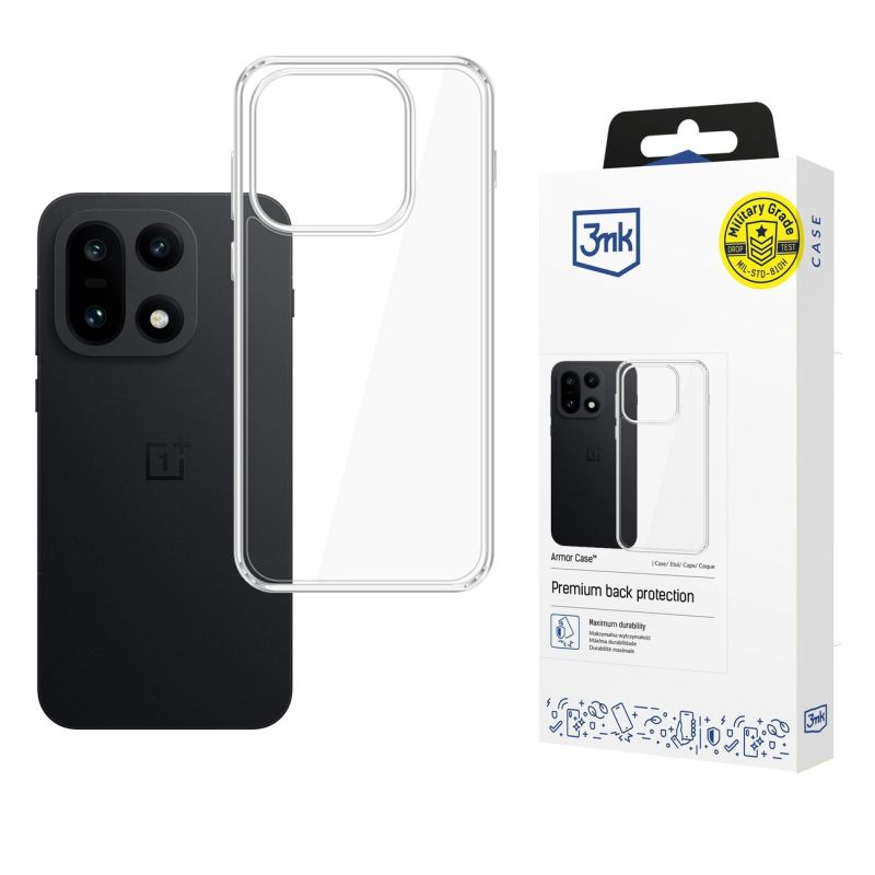 3mk Armor Case for OnePlus 15 5G - Transparent