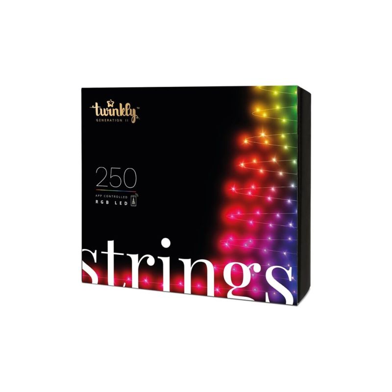 Twinkly Smart Christmas Lights, 250 RGB LEDs, 20 m