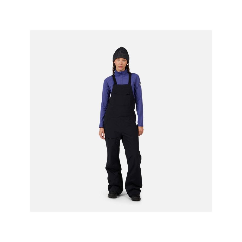 ROSSIGNOL W Outerlimits Insulated Bib Women's Ski Pants Black