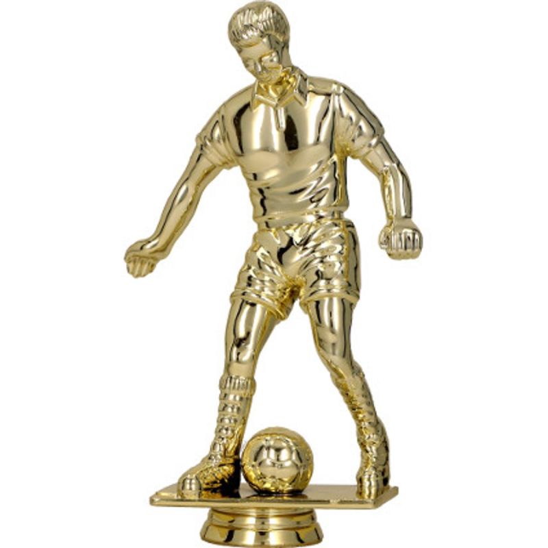 Gold plastic figurine