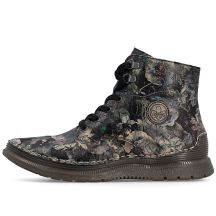 Rieker Stivali insulated ankle with floral pattern Rieker