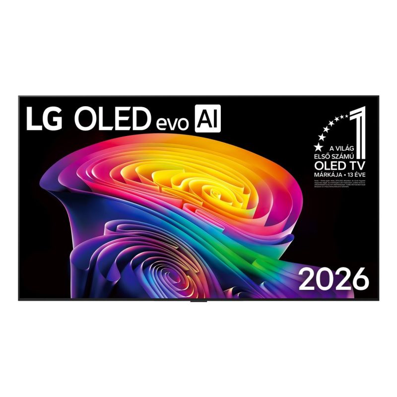 LG OLED 4K evo AI C6 TV | OLED55C61LA | 55 | Smart TV | webOS | UHD | Black