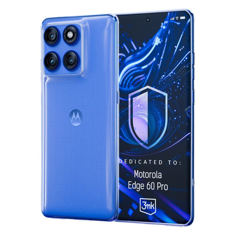 3mk Clear Case for Motorola Edge 60 Pro - transparent