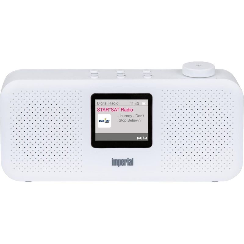 Imperial DABMAN 16 Clock Analog and Digital White