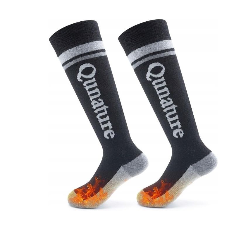Qunature winter thermal socks black 32-36