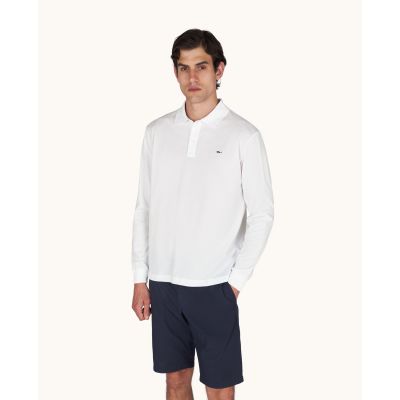 No brand Polo cotton Paul&Shark classic, elegant