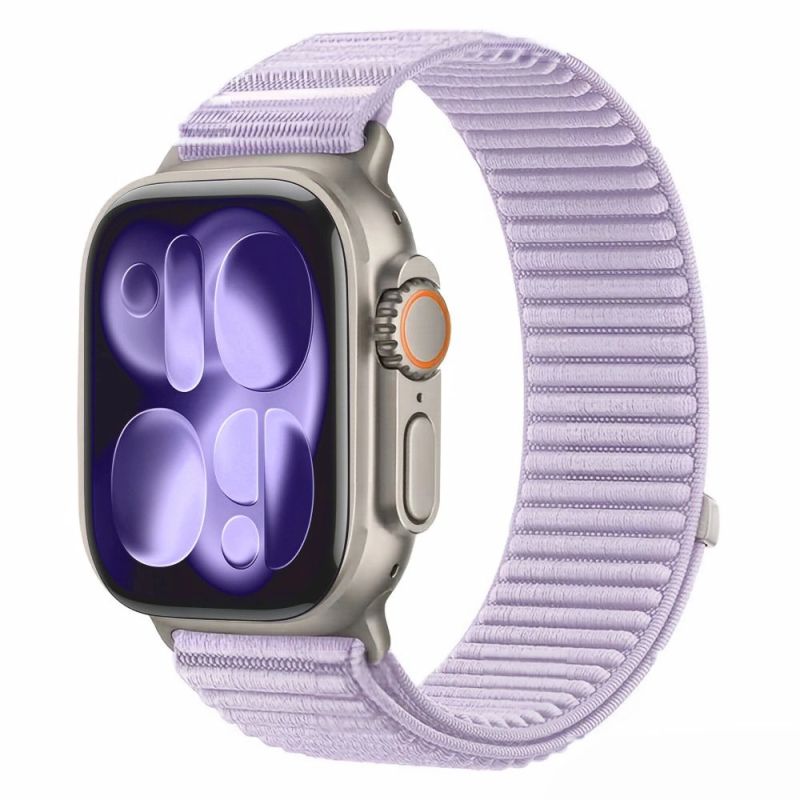 Tech-Protect NylonLoop Band for Apple Watch 44 / 45 / 46 / 49 mm – Purple