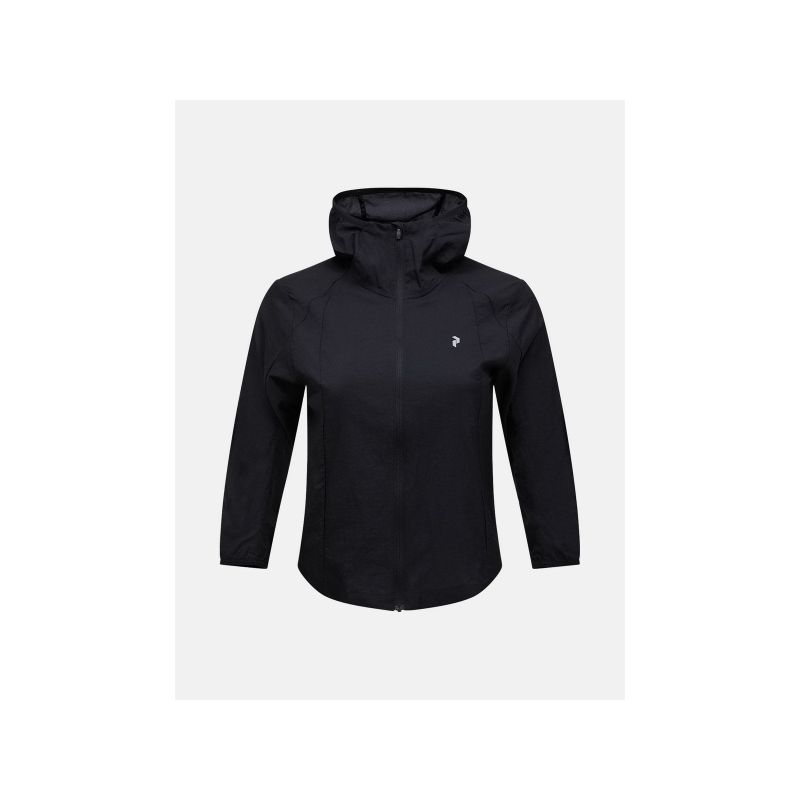 Women's PEAK PERFORMANCE W Discover Wind Jacket, black