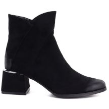 Potocki Stivali suede high-heeled ankle Potocki