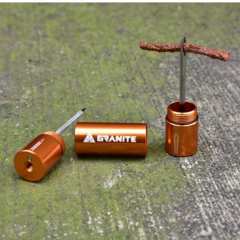 GRANITE STASH Tire Repair Kit Orange