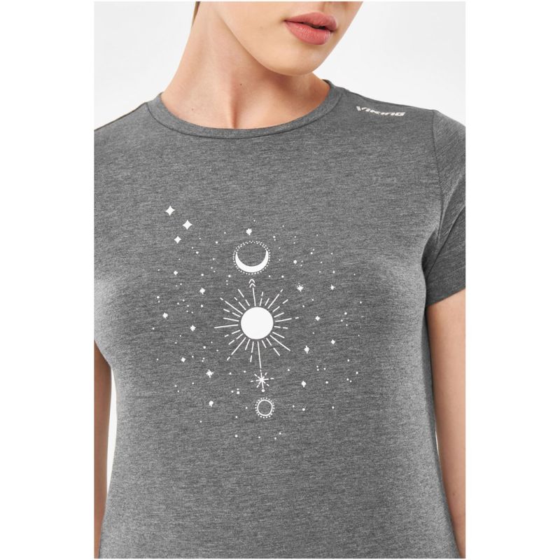 VIKING Lako Bamboo women's T-shirt gray S