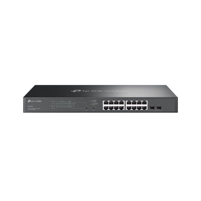 TP-Link TL-SG2218P L2/L2+ Gigabit Ethernet Switch (10/100/1000) PoE Support 1U Black