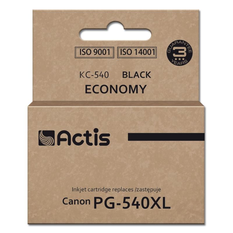 Actis KC-540 Ink (Canon PG-540XL replacement; Supreme; 22 ml; black).