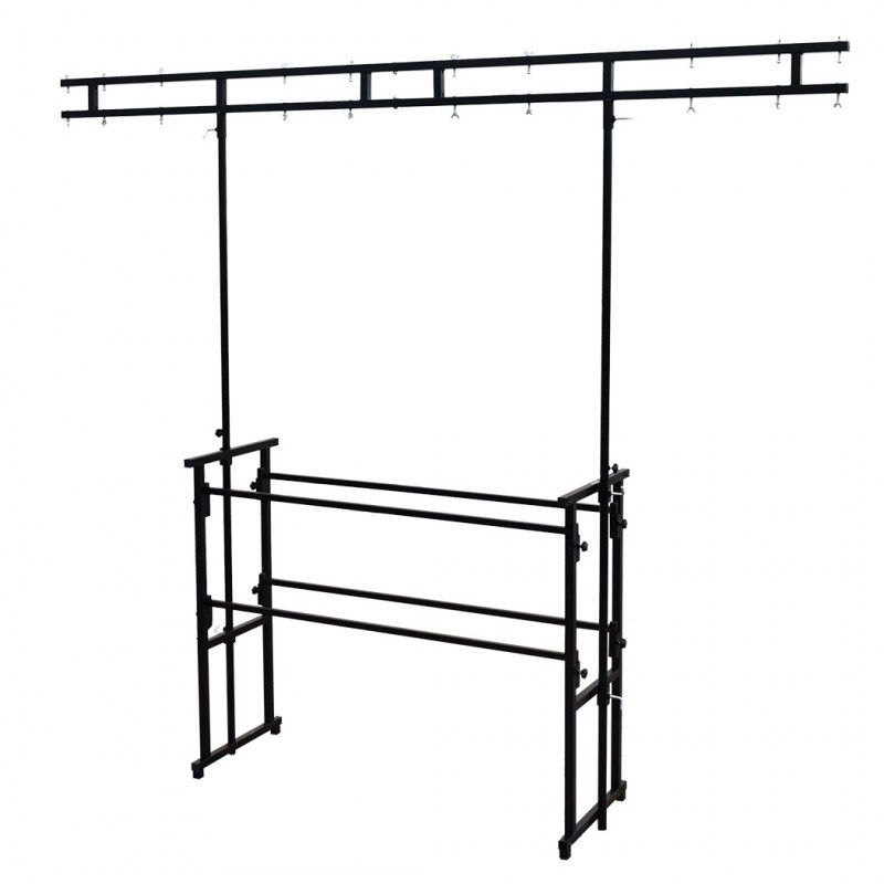STAND4ME DJ120 DUO DJ stand with crossbar