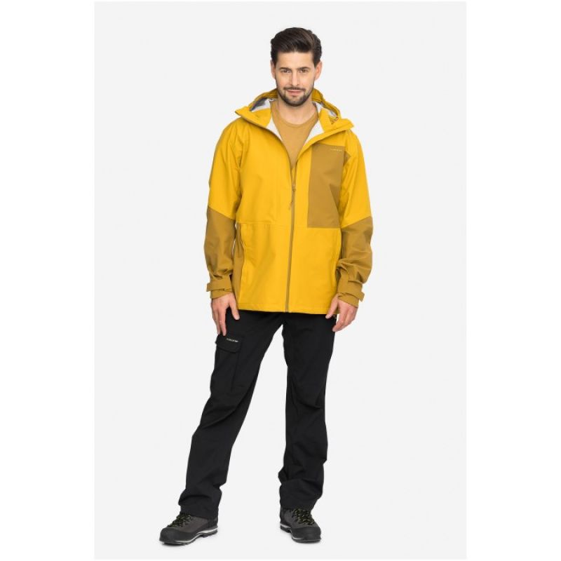 VIKING Numani Man Men's Jacket Size M, Brown and Yellow