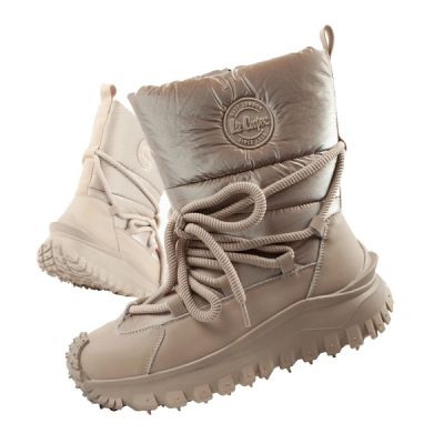 Lee Cooper Scarpe winter trekking sports, insulated, natural leather
