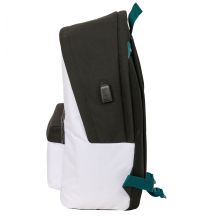 Real Madryt Zaino Real Madrid sports with USB and laptop compartment double backpack