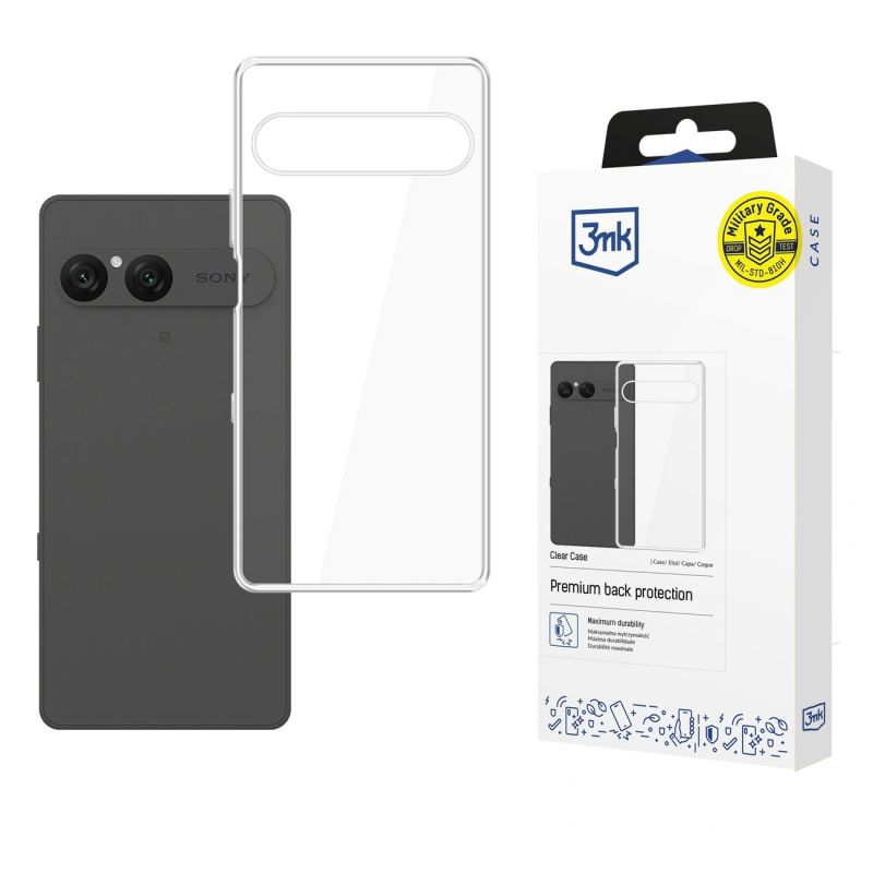 3mk Clear Case for Sony Xperia 10 VII - transparent