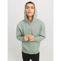 Jack&Jones Felpa con cappuccio jjestar basic sweat hood noos iceberg