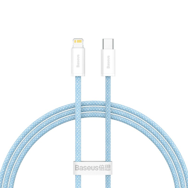 Baseus Dynamic Series 20W USB-C - Lightning cable 1m - blue