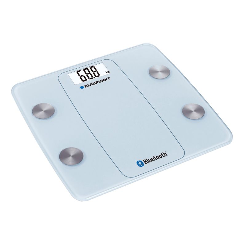 Blaupunkt BSM711BT Bluetooth Bathroom Scale, White