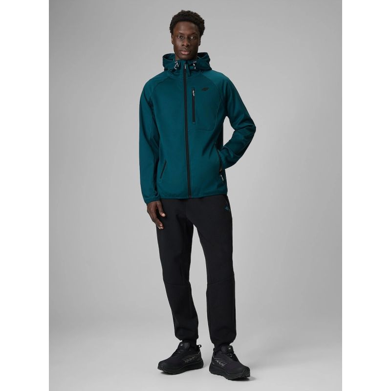 Men's Windproof Softshell Jacket with 5000 Membrane 4F 4FRSS26TSOFM625-46S