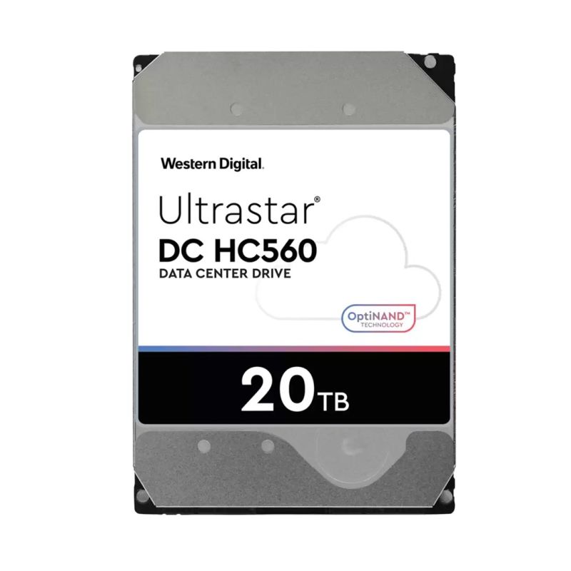 Western Digital Ultrastar DC HC560 WUH722020BL5204 Server HDD (20 TB; 3.5"; SAS)