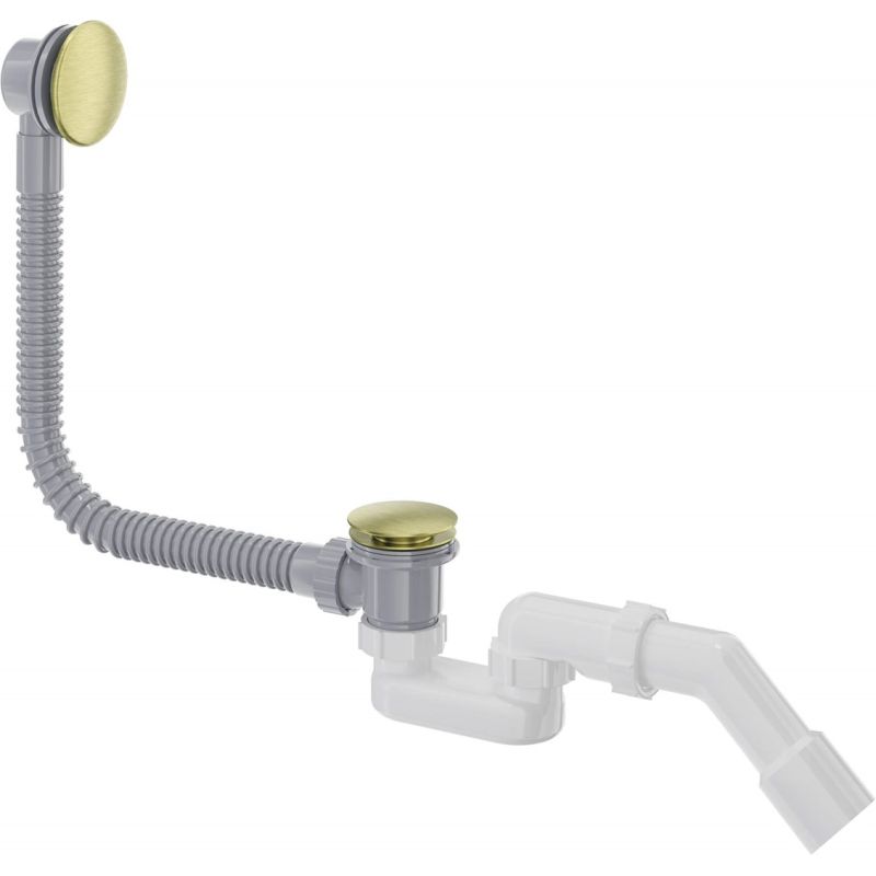 Click-clack bathtub siphon