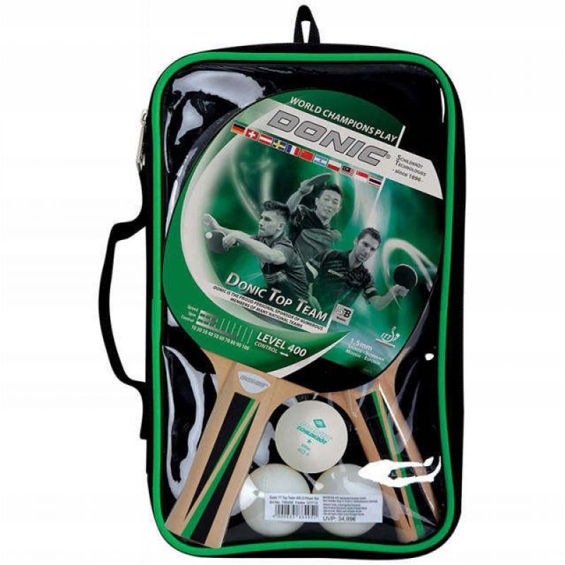 Donic Top Team 400 Table Tennis Racket Set 788495