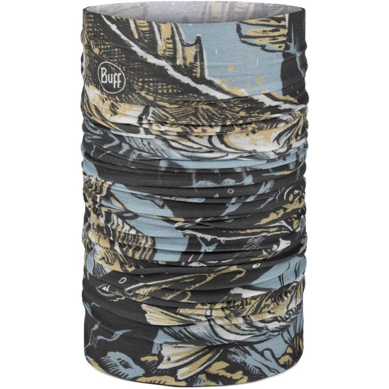 BUFF COOLNET UV® WALLEYE DUSTY BLUE Bandana, One Size