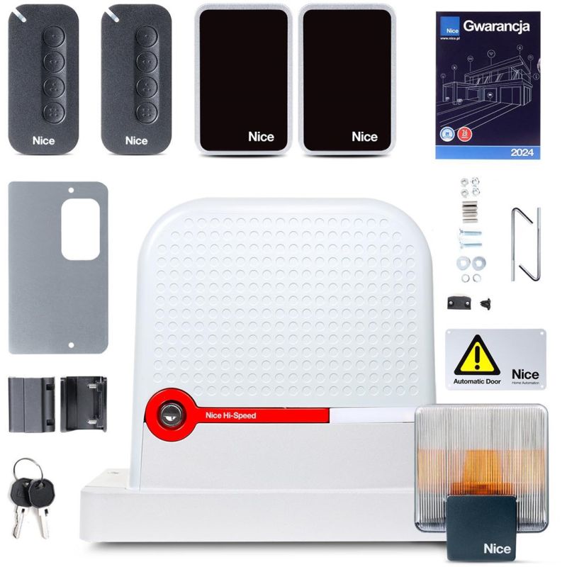NICE ROBUS 600 HI-SPEED MyGO Kit for Sliding Gates