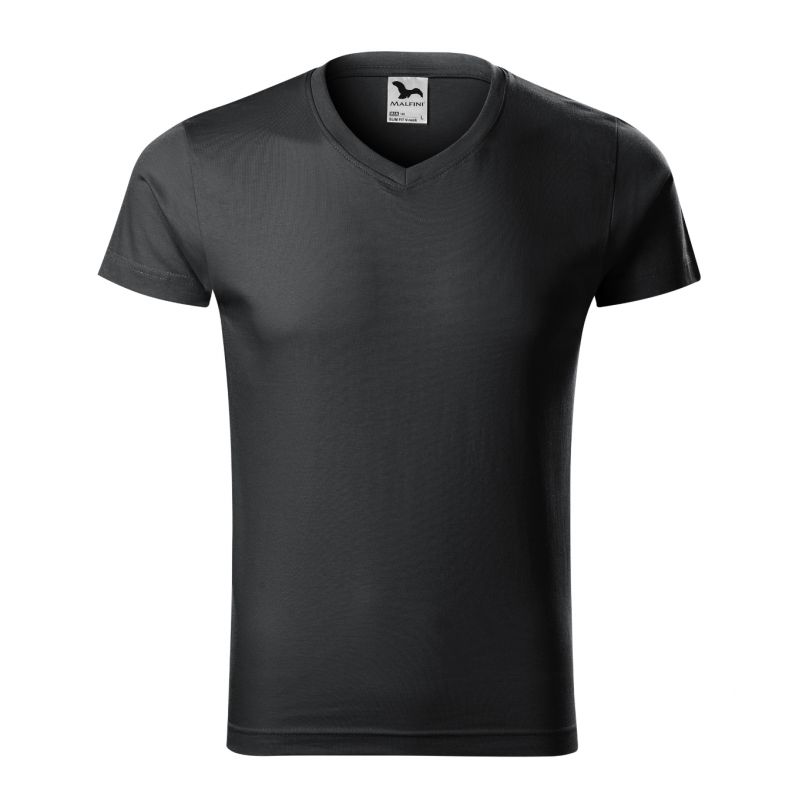 Malfini Maglietta Slim Fit V-neck