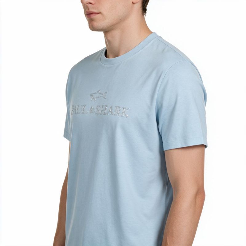 Paul&Shark Maglietta Cotton and Lyocell Elegant Comfort