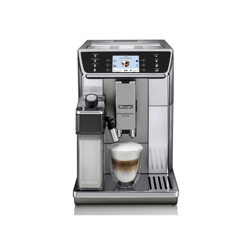 DeLonghi PrimaDonna Elite ECAM 650.55.MS (1450W; silver) espresso machine