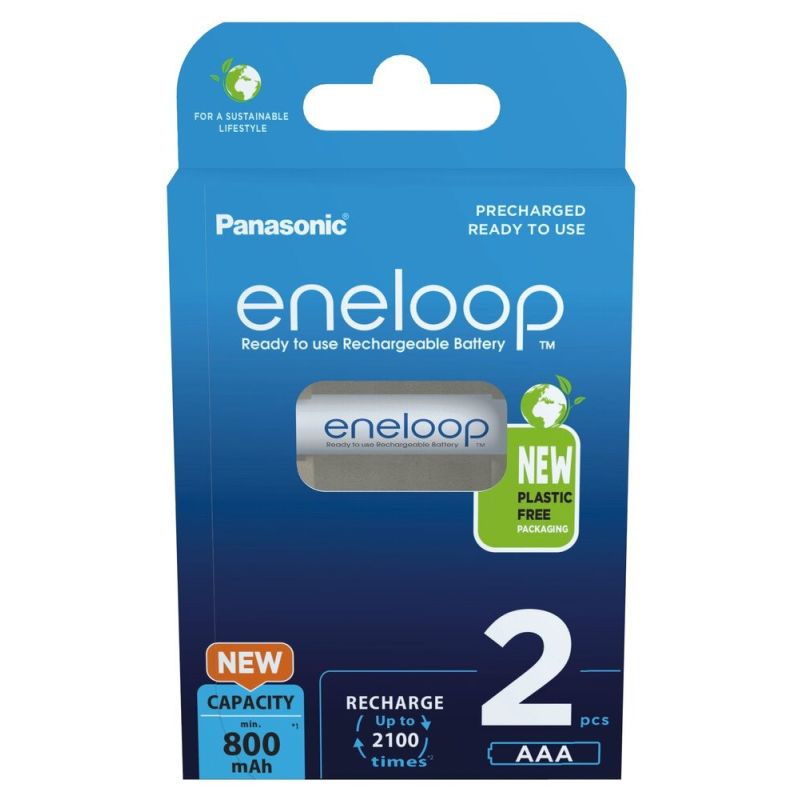 PANASONIC ENELOOP AAA 800mAh 2 pcs