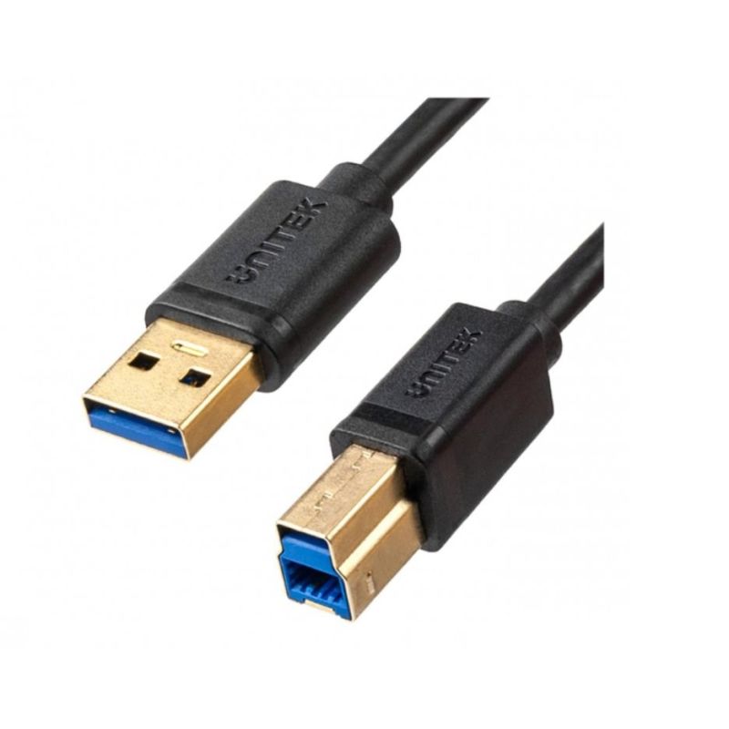 UNITEK USB-A - USB-B 3.0 Printer Cable, 2M