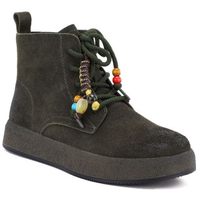 Artiker Stivali leather ankle with thick soles, Artiker