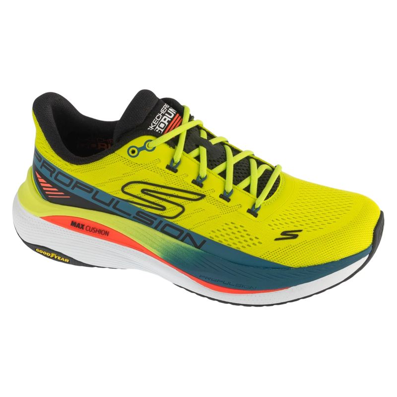 Skechers Max Cushioning Propulsion 220509-LMBK Yellow Size 41