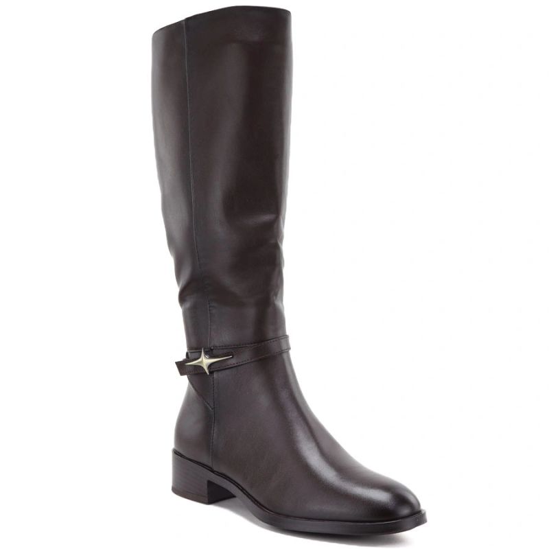 Chocolate Brown Women’s Officer Boots Potocki SZ12862