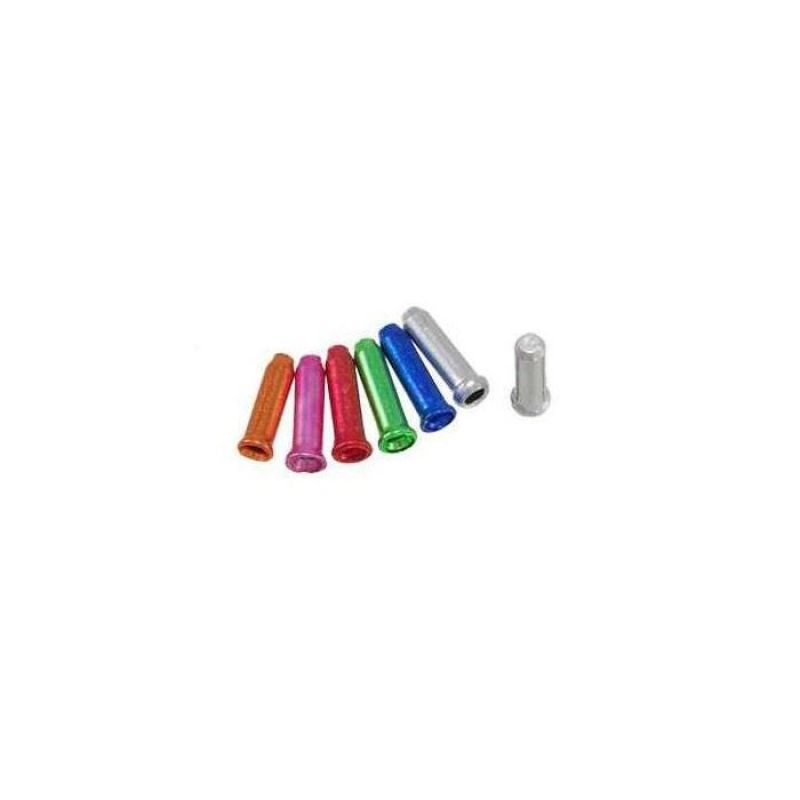 Silver cable end 200 pieces